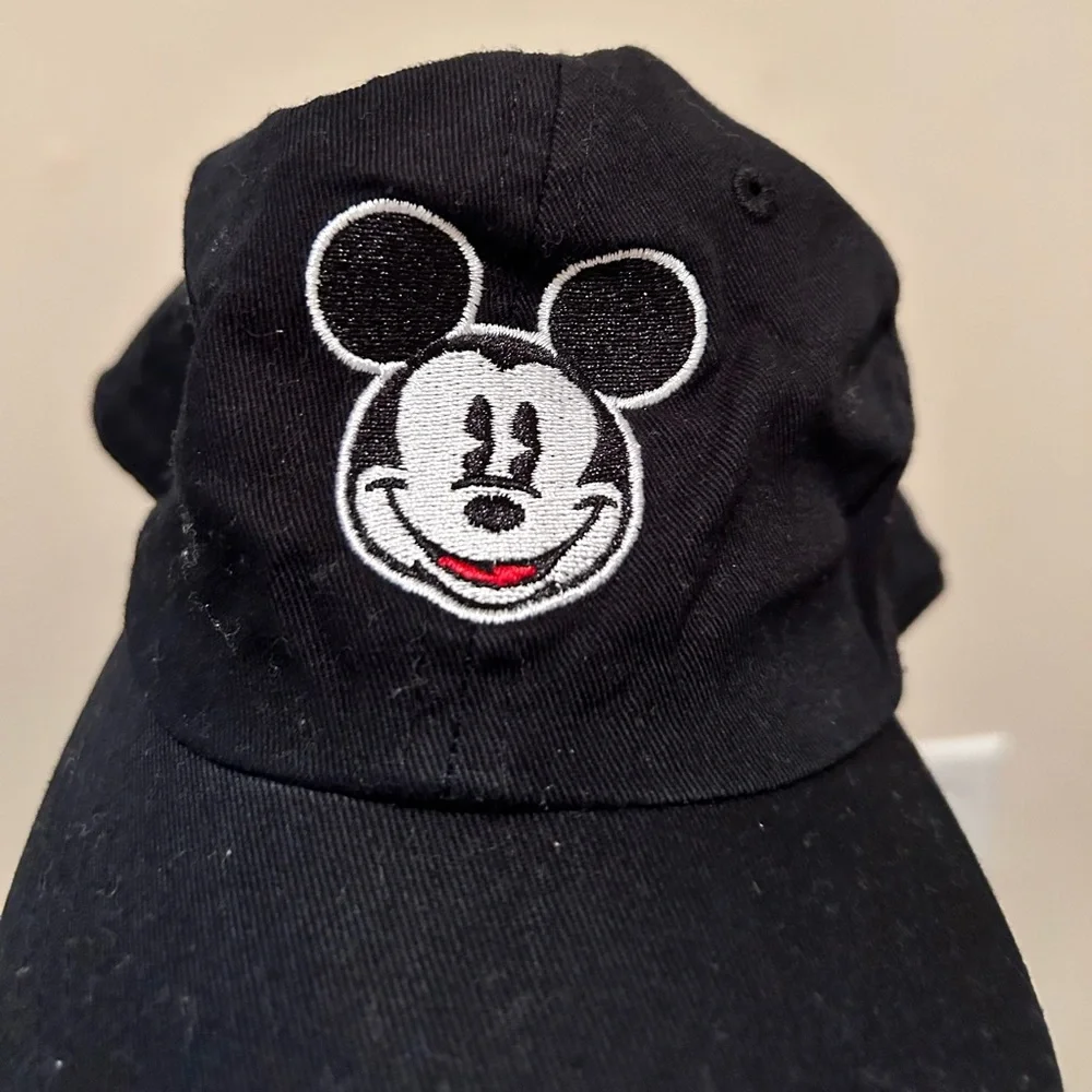 Disney Kids Toddler Mickey Mouse Throwback Baseball Cap Hat L - Picture 2 of 5